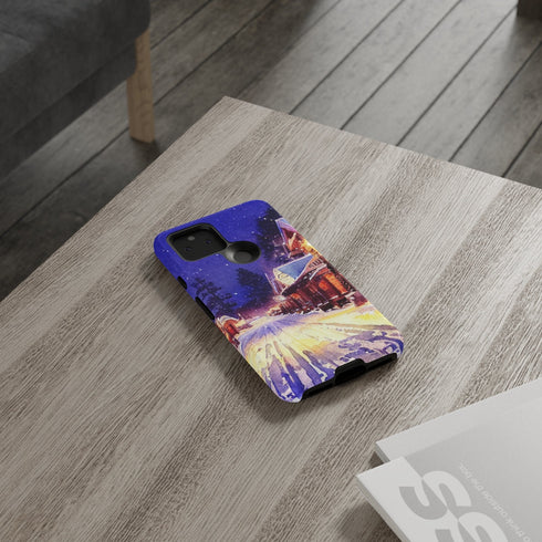 Estes Park After the Christmas Parade - Impact Resistant Phone Case